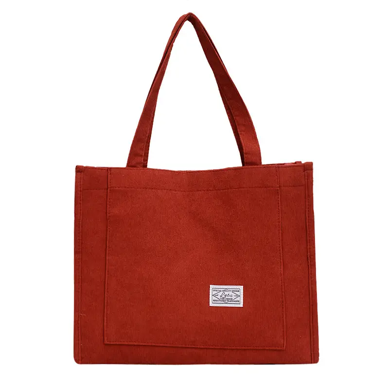 Women's Korean Style Corduroy Shoulder Bag 2026 - Image 15