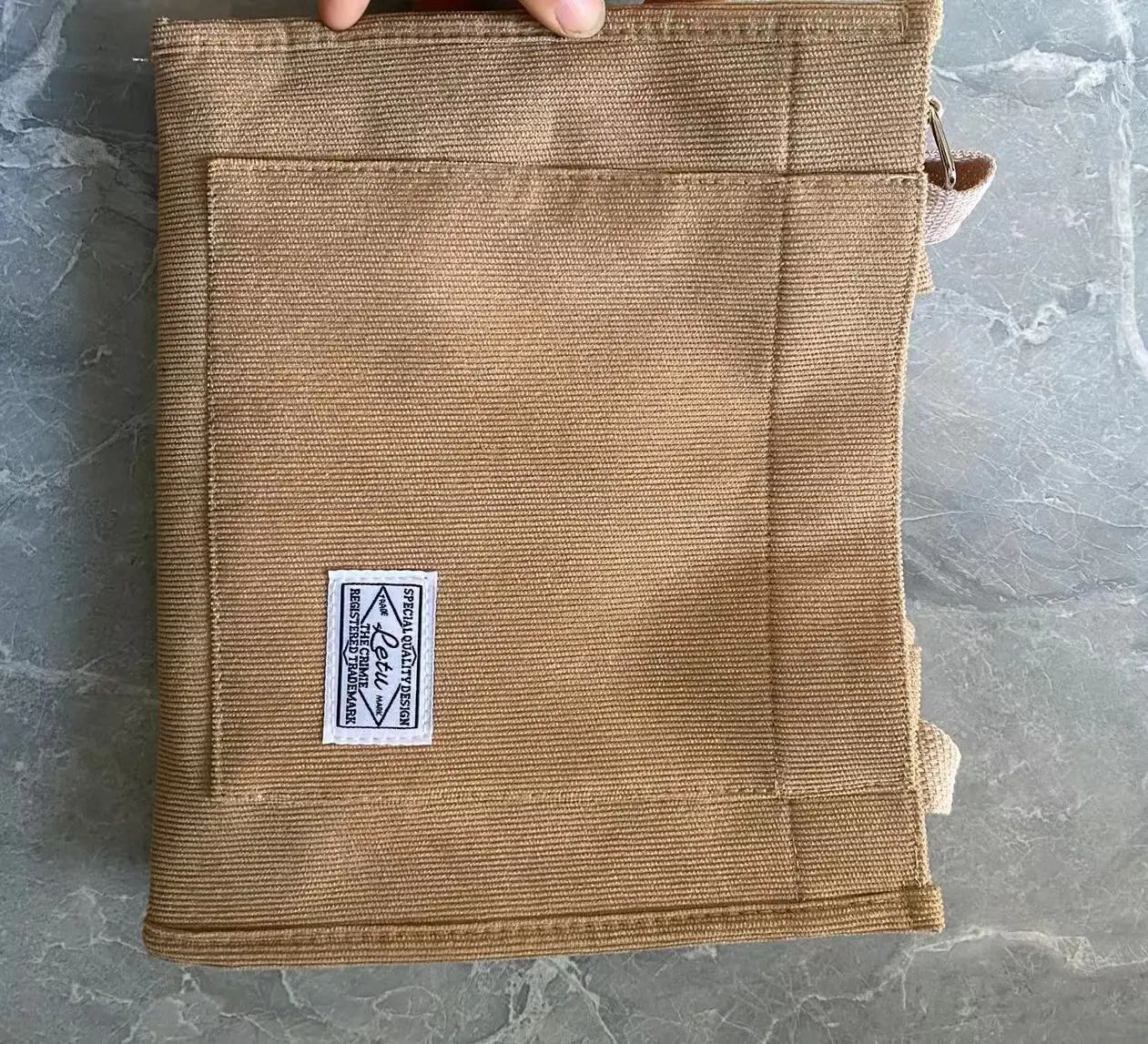 Women's Korean Style Corduroy Shoulder Bag 2026 — feature 4