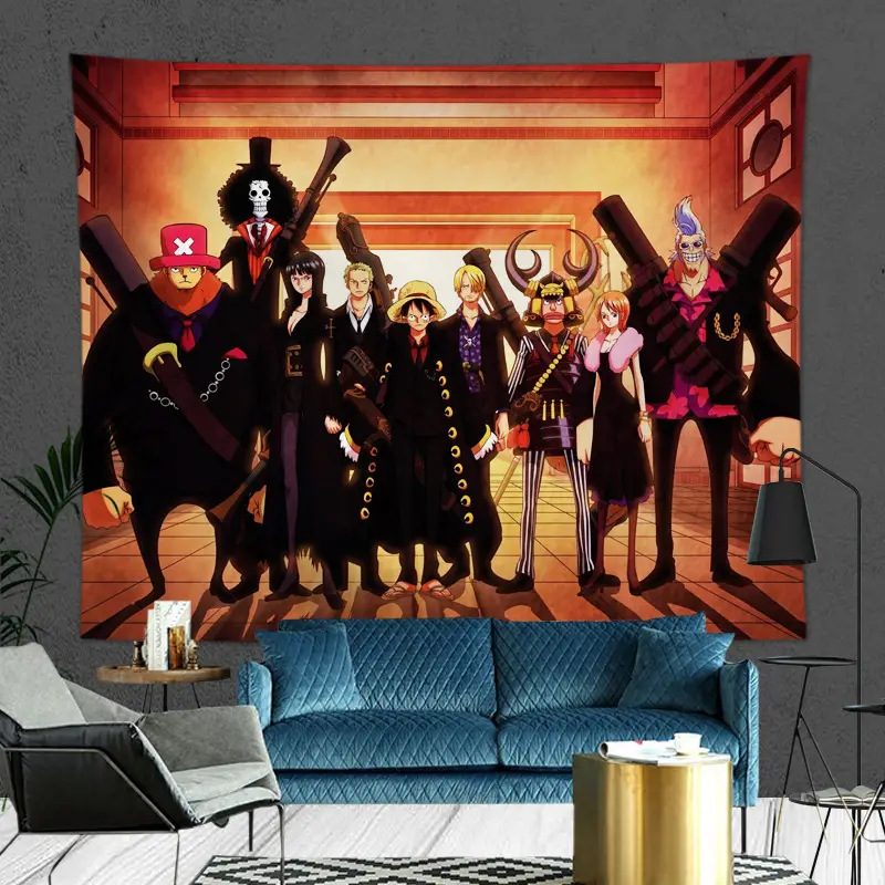Naruto Luffy Anime Wall Cloth 3D Tapestry - Image 10