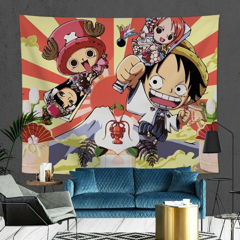 Naruto Luffy Anime Wall Cloth 3D Tapestry - Image 11