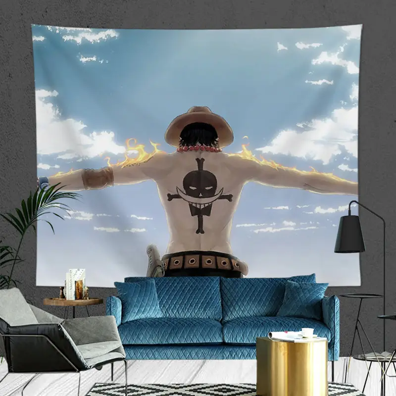 Naruto Luffy Anime Wall Cloth 3D Tapestry - Image 12
