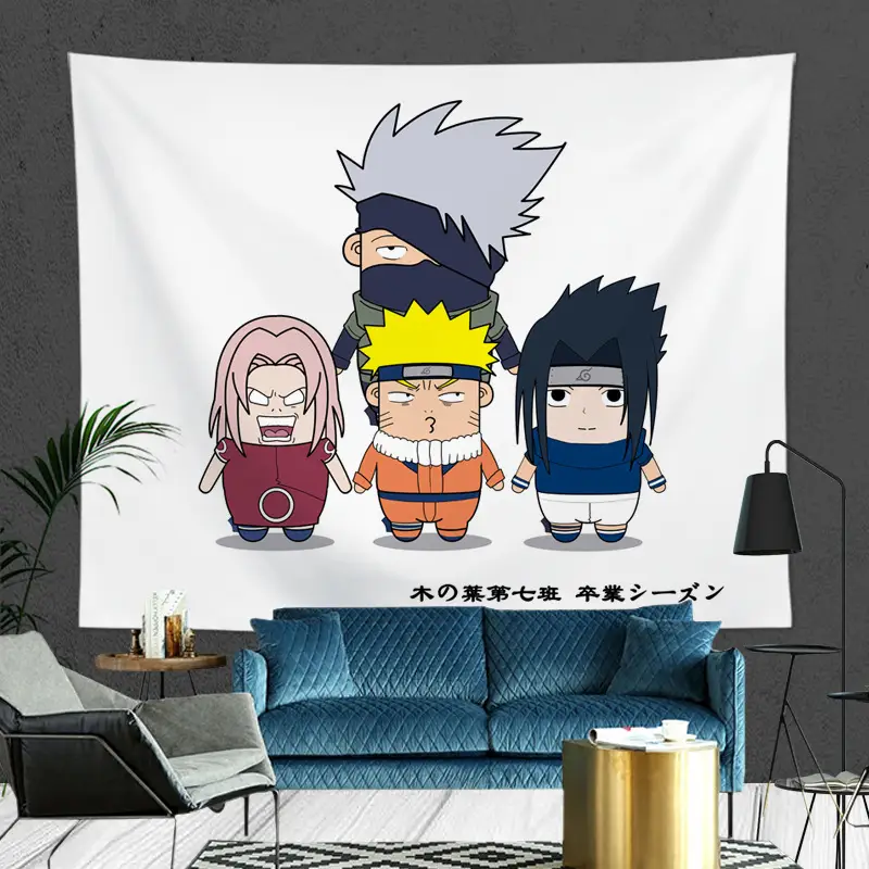 Naruto Luffy Anime Wall Cloth 3D Tapestry - Image 16