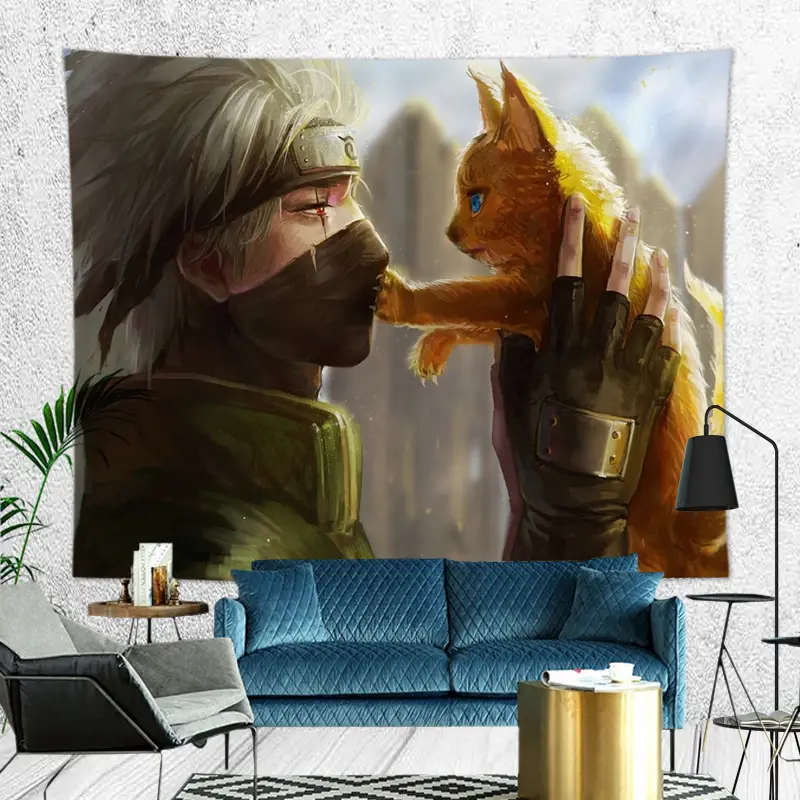 Naruto Luffy Anime Wall Cloth 3D Tapestry - Image 17