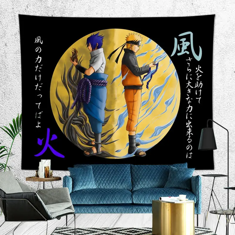 Naruto Luffy Anime Wall Cloth 3D Tapestry - Image 18