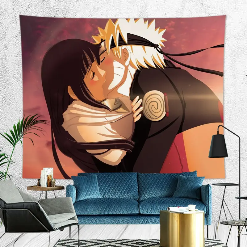 Naruto Luffy Anime Wall Cloth 3D Tapestry - Image 19