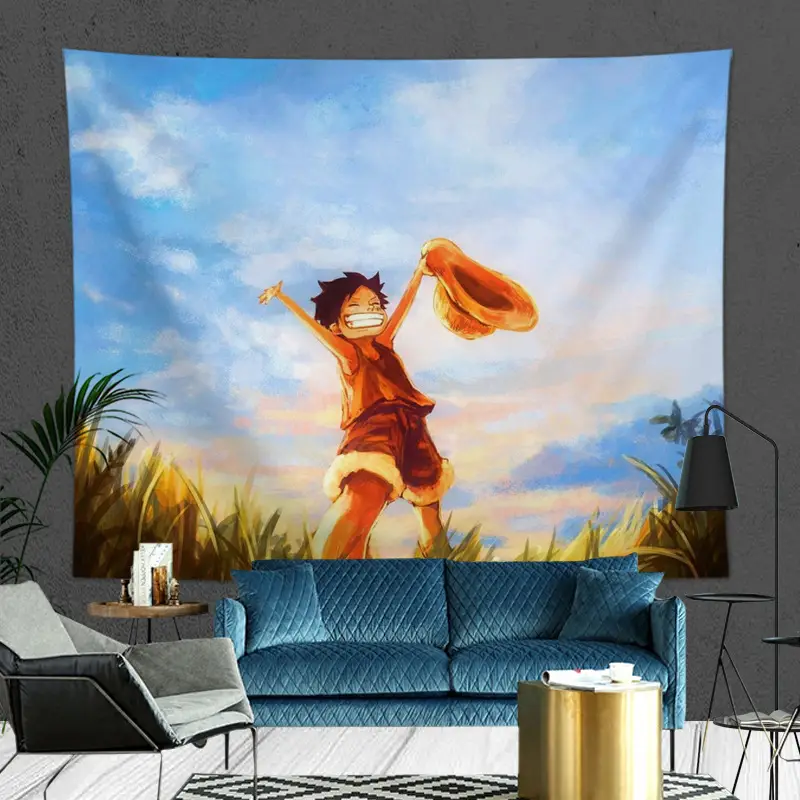 Naruto Luffy Anime Wall Cloth 3D Tapestry - Image 3