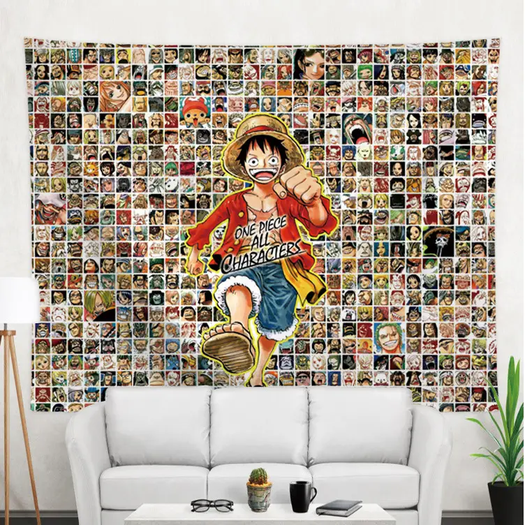 Naruto Luffy Anime Wall Cloth 3D Tapestry - Image 5
