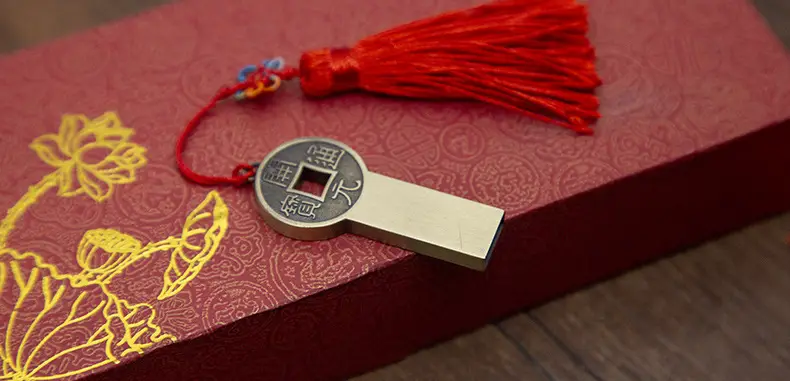 Chinese Retro USB U Disk with Tassel — feature 7