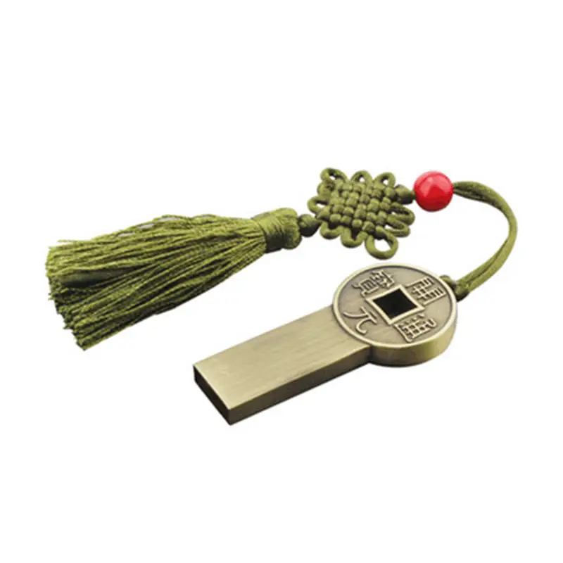 Chinese Retro USB U Disk with Tassel - Image 2