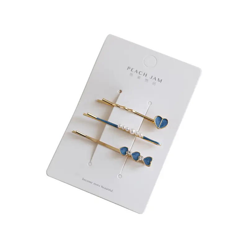 Japanese Style Geometric Heart Hairpins for Girls - Image 14