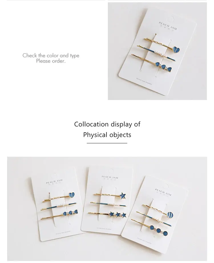 Japanese Style Geometric Heart Hairpins for Girls — feature 7