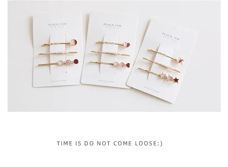 Japanese Style Geometric Heart Hairpins for Girls — feature 8