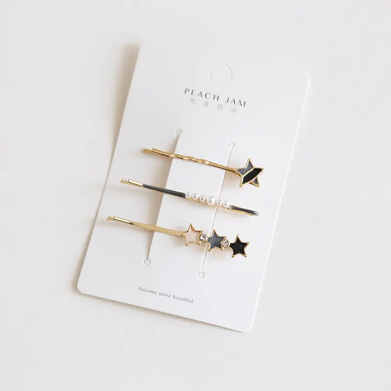 Japanese Style Geometric Heart Hairpins for Girls - Image 6