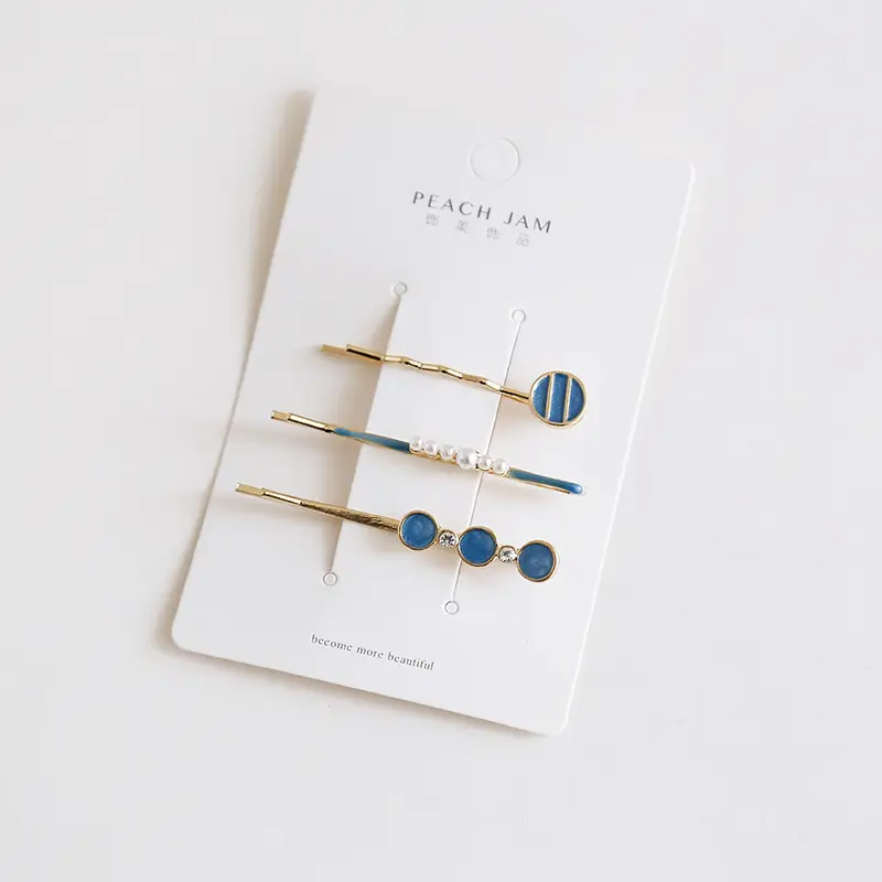 Japanese Style Geometric Heart Hairpins for Girls - Image 8