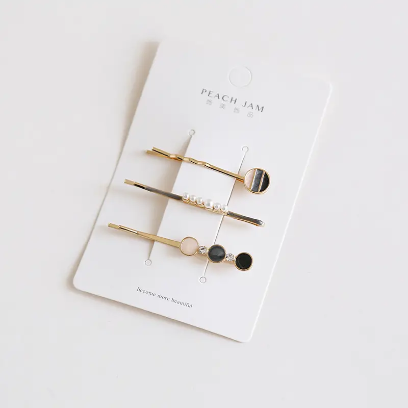 Japanese Style Geometric Heart Hairpins for Girls - Image 9