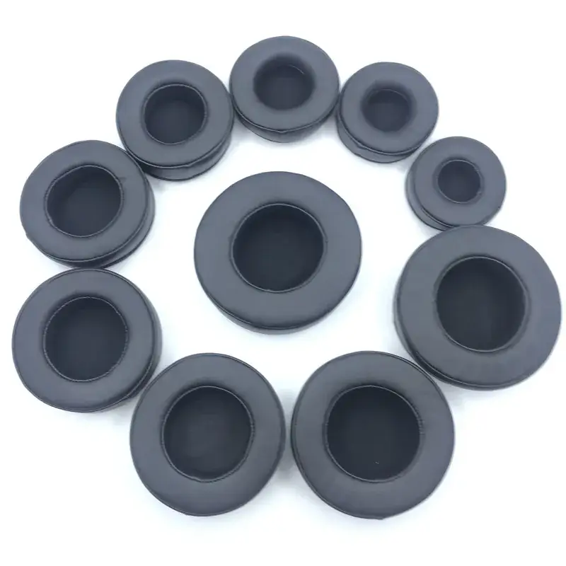 Memory Sponge Earmuffs 65-110mm Black Round Set - Image 7