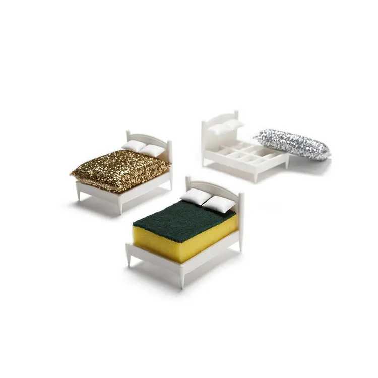 Creative Kitchen Scoring Pad Storage Rack Bed Shape - Image 3
