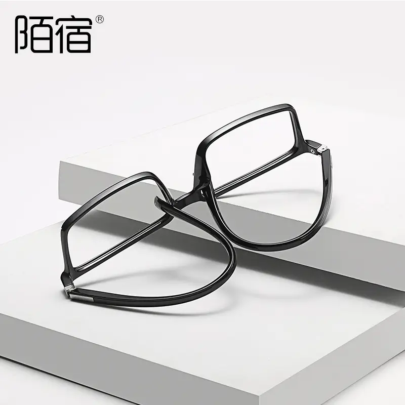Women's Square Glasses for Myopia Business Style Light Quality - Image 9