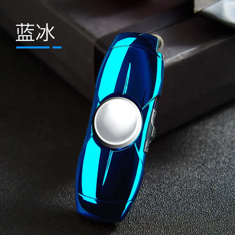 Direct Fingertip Gyro Inflatable Lighter Black - Image 3