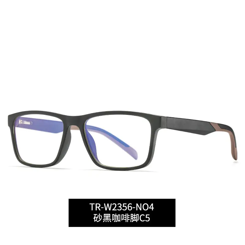 Anti-Blue Light Glasses Square Frame Men Women Spring Goggles - Image 3