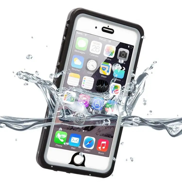 Anti-Fall Shockproof Waterproof iPhone Case Rose Gold - Image 3