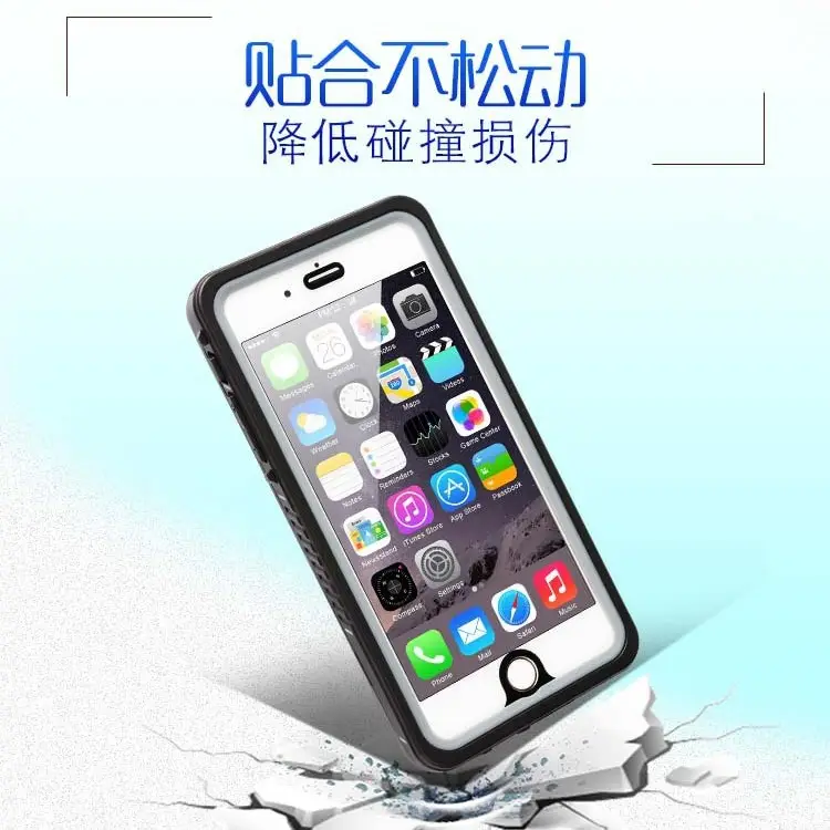 Anti-Fall Shockproof Waterproof iPhone Case Rose Gold - Image 4