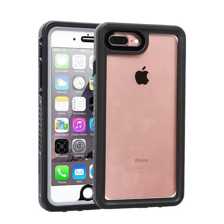 Anti-Fall Shockproof Waterproof iPhone Case Rose Gold - Image 6