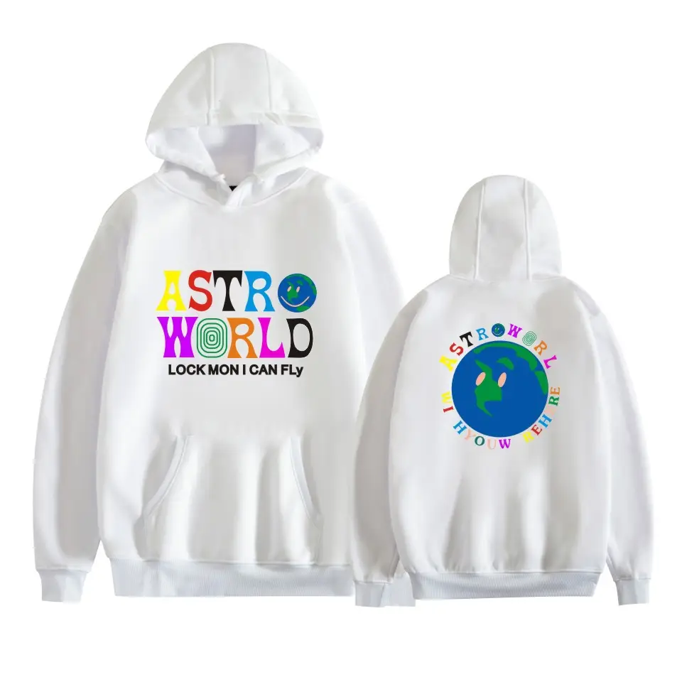 ASTRO WILD Black Hooded Vests for Men Women