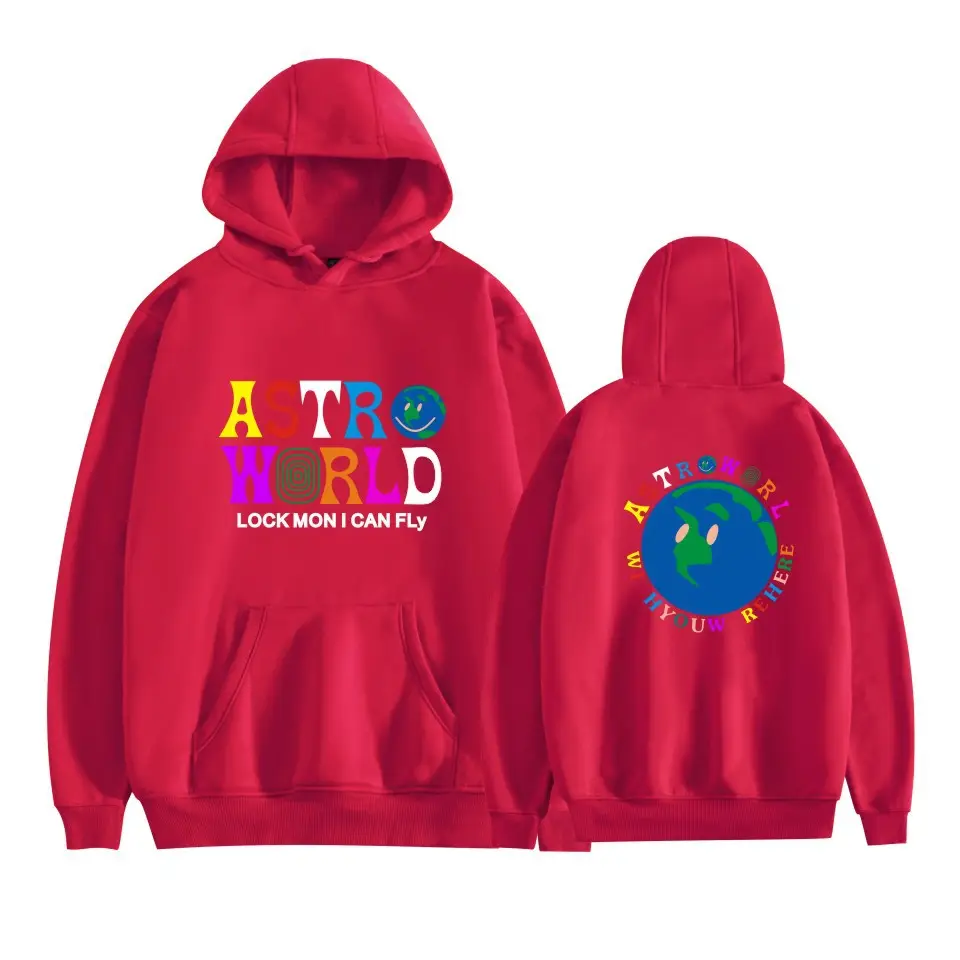 ASTRO WILD Black Hooded Vests for Men Women - Image 5