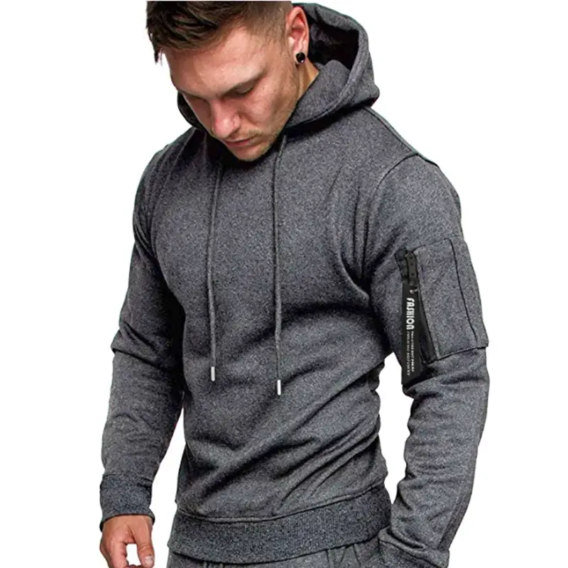 Men's Camo Hoodie Long Sleeve Sweatshirt 2019 — feature 15