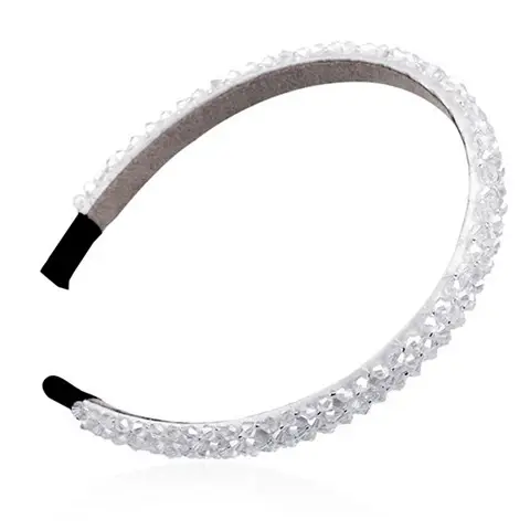 Crystal Blue Headband for Women & Girls - Image 2