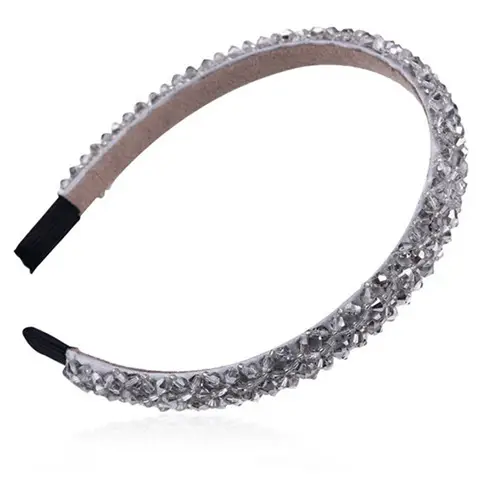 Crystal Blue Headband for Women & Girls - Image 4