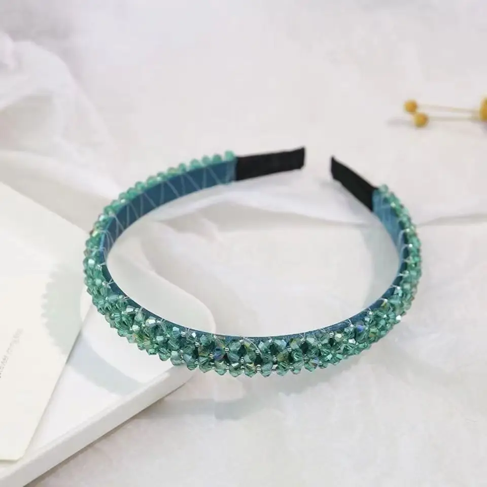 Crystal Blue Headband for Women & Girls - Image 8