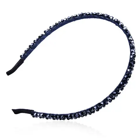Crystal Blue Headband for Women & Girls - Image 9