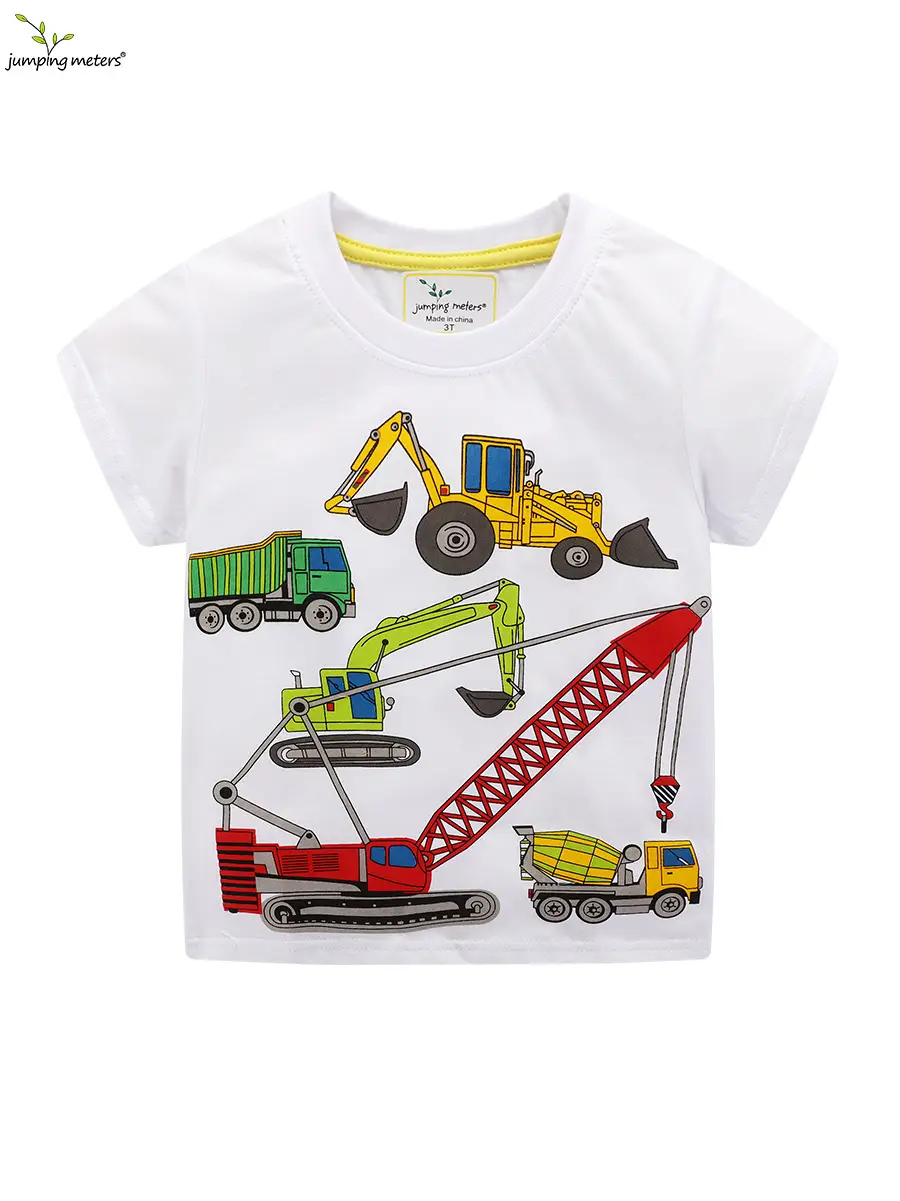 2025 Summer Kids T-Shirts White Dropshipping