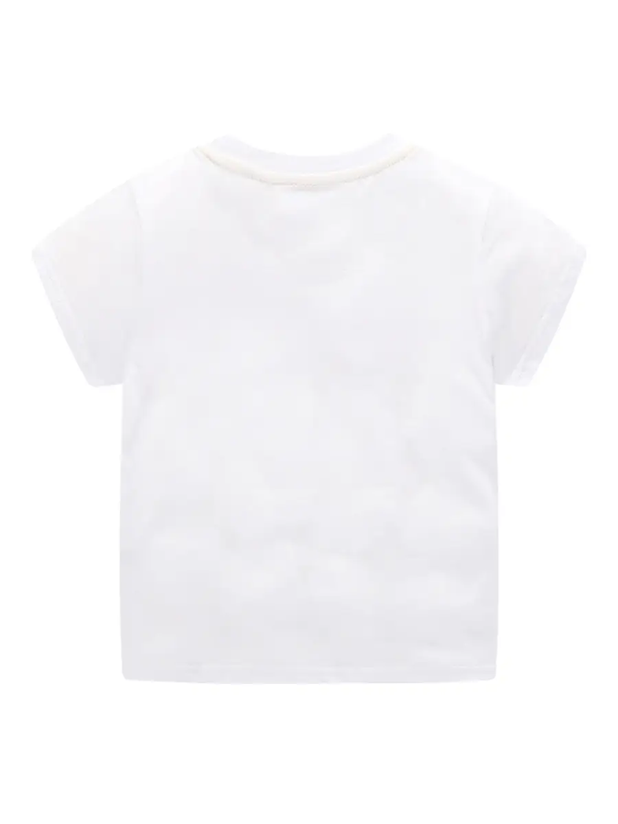 2025 Summer Kids T-Shirts White Dropshipping