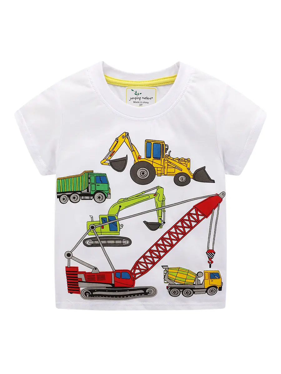 2025 Summer Kids T-Shirts White Dropshipping