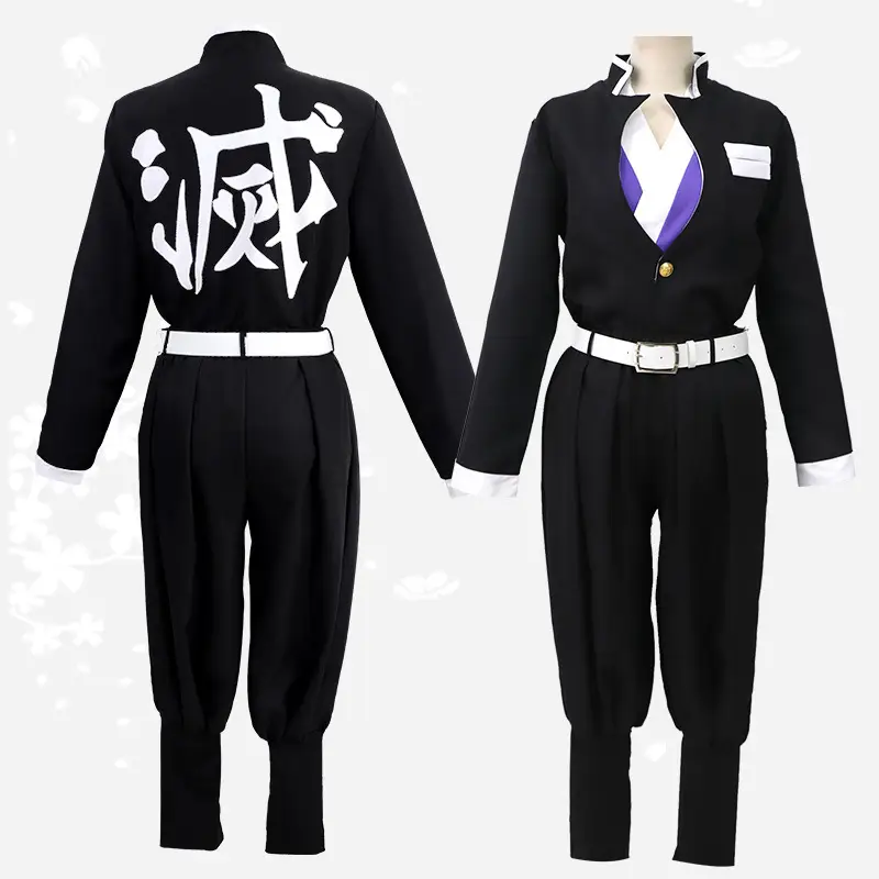 Demon Slayer Kimetsu No Yaiba Men's Suit Wig Wholesale - Image 4