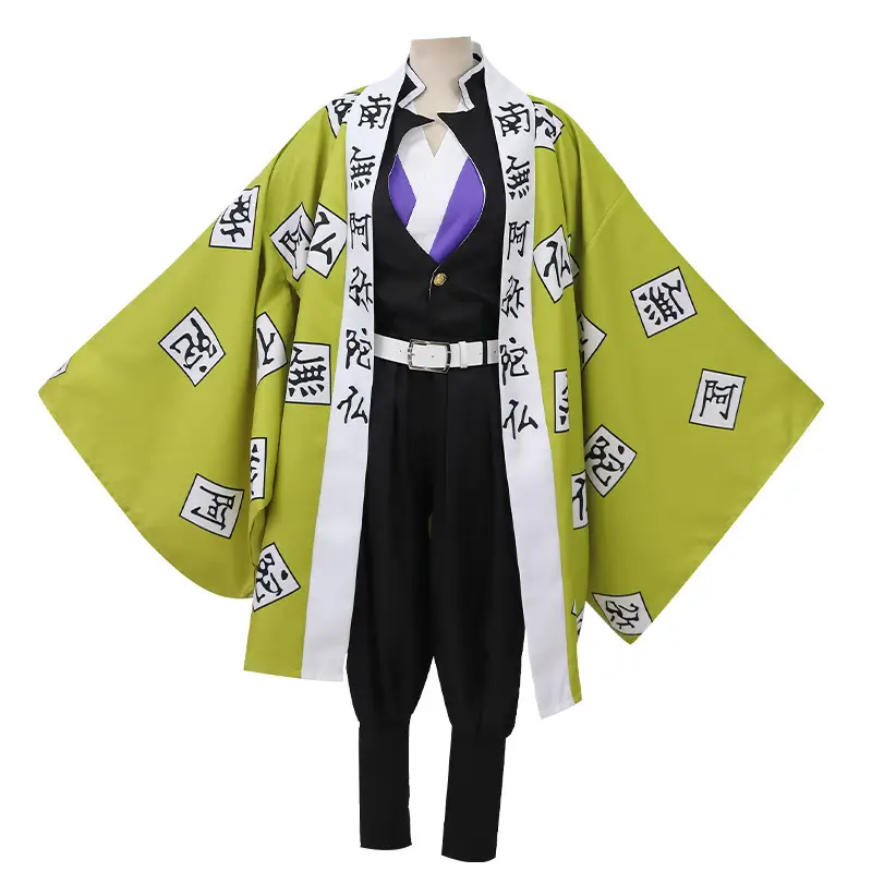 Demon Slayer Kimetsu No Yaiba Men's Suit Wig Wholesale - Image 6