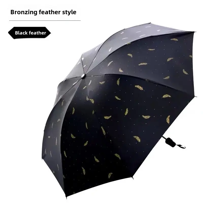 Women Anti-UV Sun Umbrella 96cm Pink Floral - Image 5