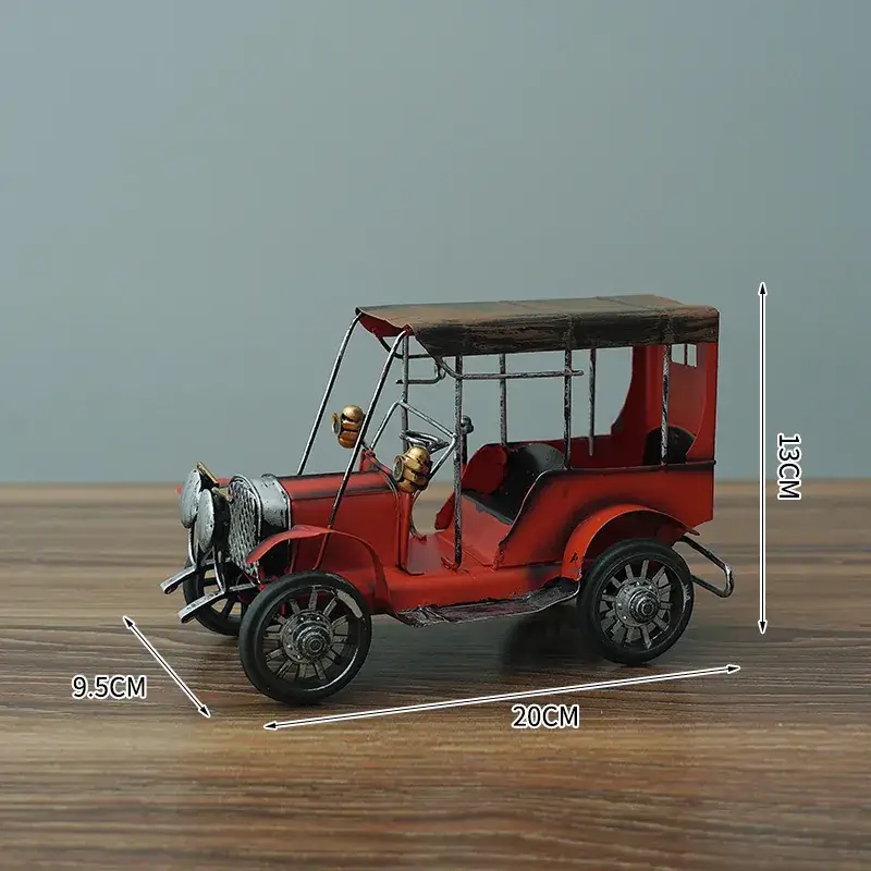 Vintage Car Decorative Ornament 20x20x20cm - Image 5