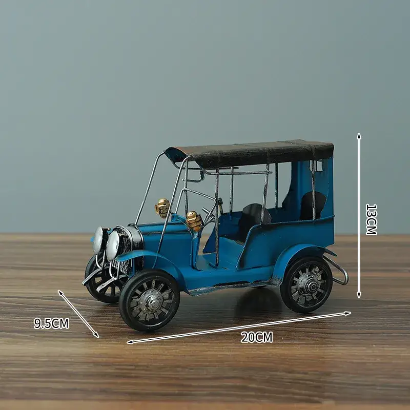Vintage Car Decorative Ornament 20x20x20cm - Image 6