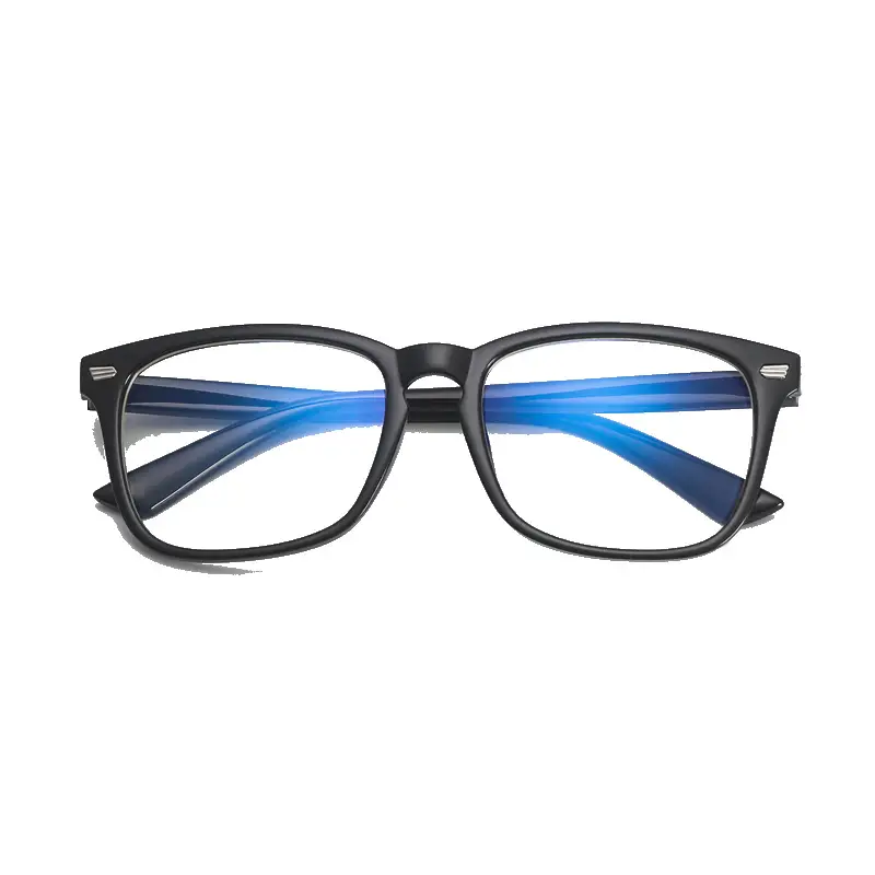 Rain's Blue Light Blocking Glasses with Red Frame - Image 12