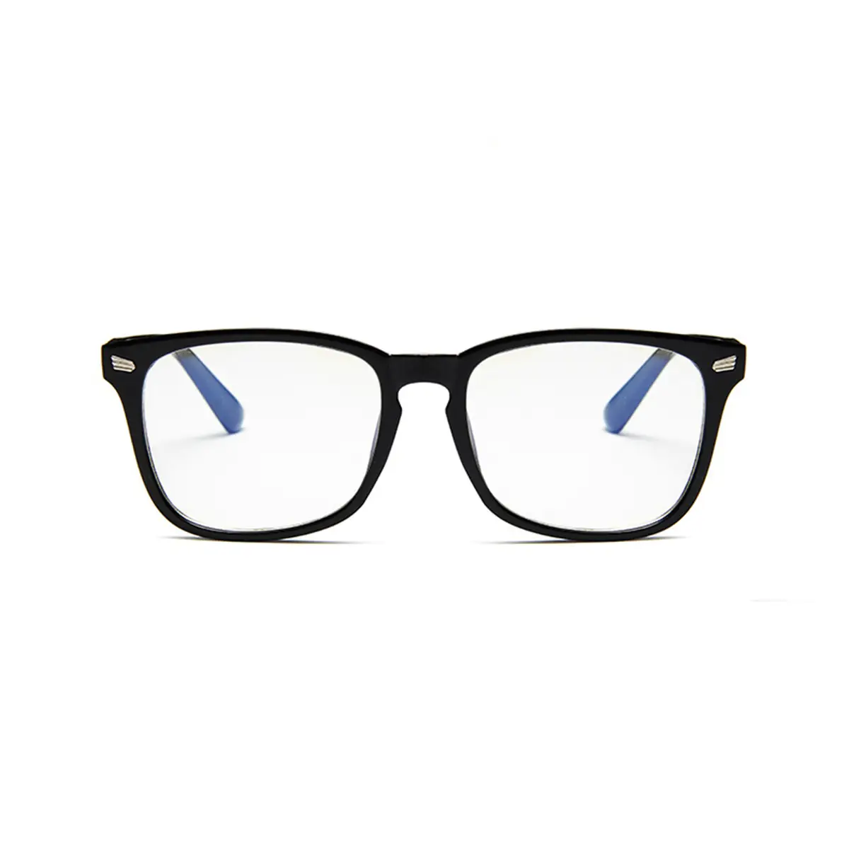 Rain's Blue Light Blocking Glasses with Red Frame - Image 3
