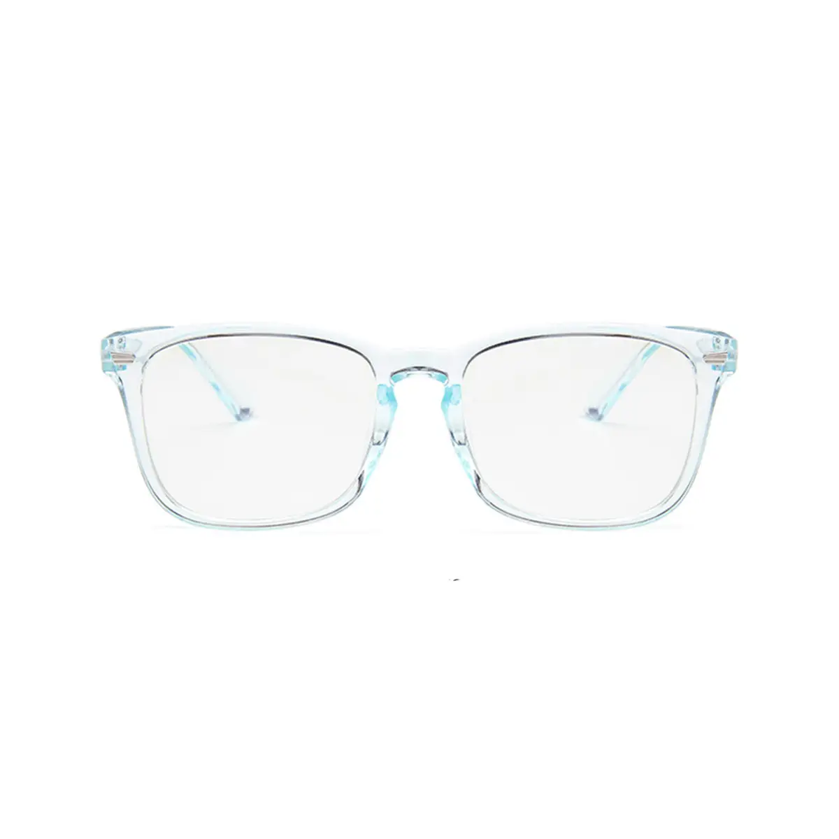 Rain's Blue Light Blocking Glasses with Red Frame - Image 5