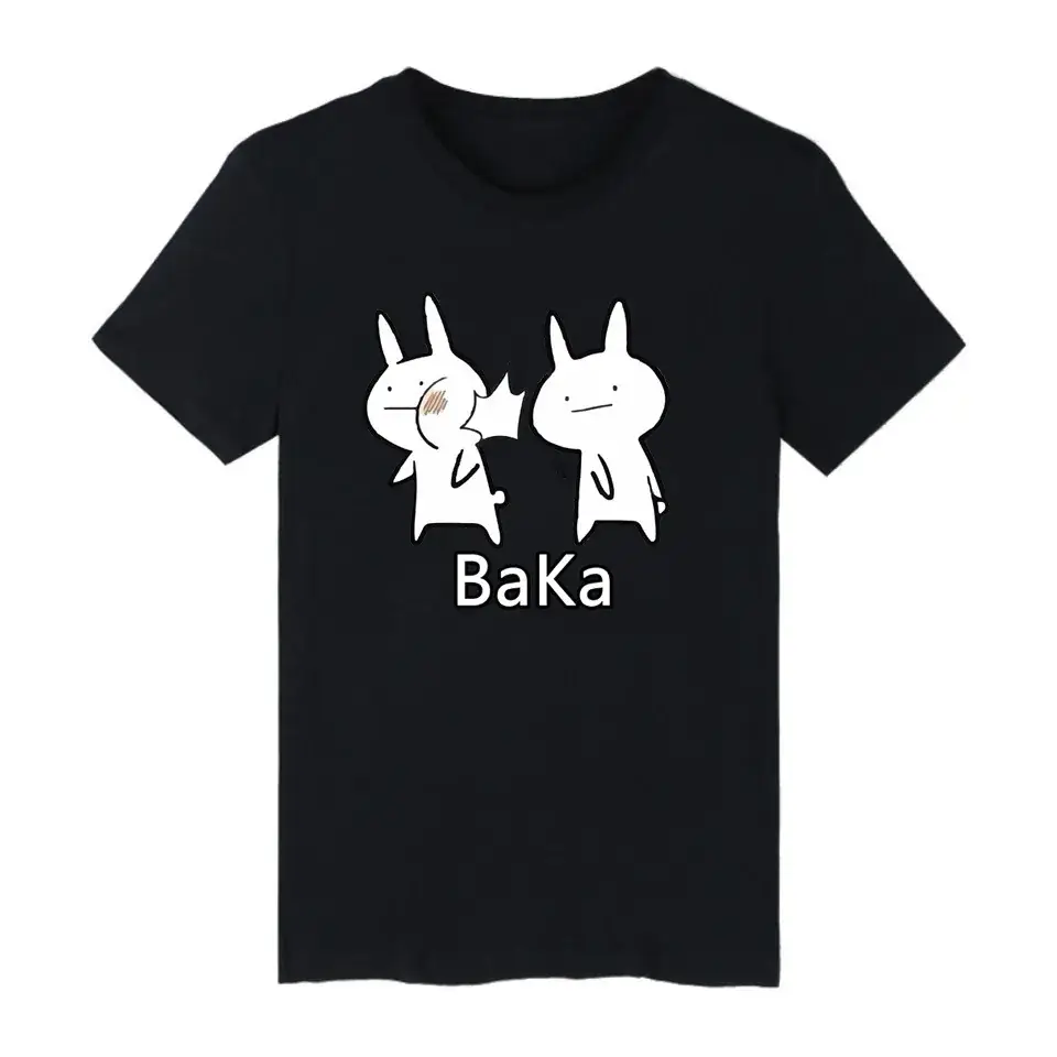 Harajuku Baka Rabbi T-Shirt Pack Black White - Image 2