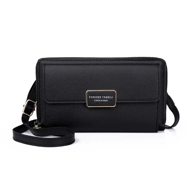 Pink Crossbody Mobile Phone Wallet for Women