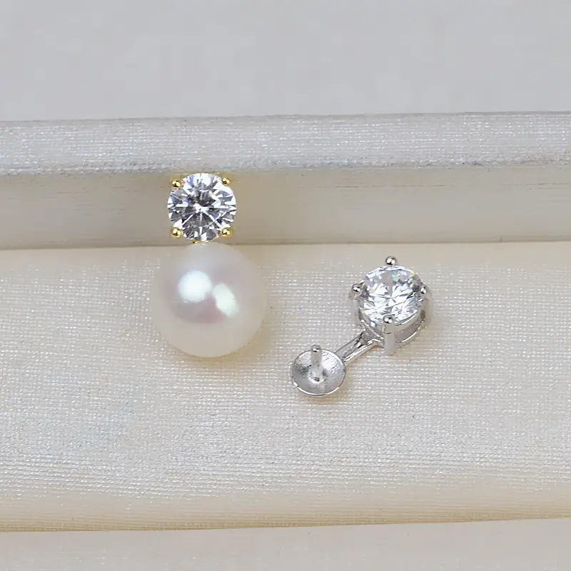 S925 Silver Princess Pearl Pendant Women's Pendant - Image 2