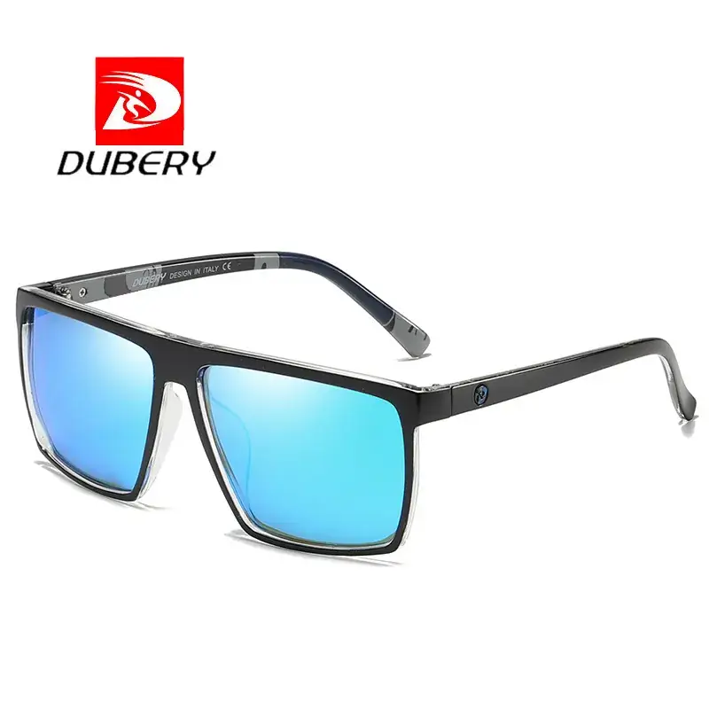DUBERY Polarized Sunglasses Orange Film Sports Driving - Image 12