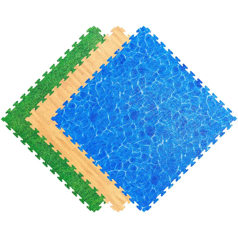 Foam Mat Splicing Black Grey Kids Play Mat Thickened